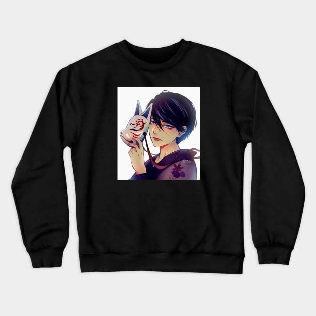 Takiguchi Yoi Crewneck Sweatshirt by Anime Sky